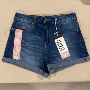 Almost famous super high rise jean shorts - Size 7